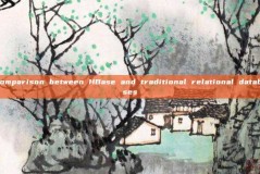 Comparison between HBase and traditional relational databases