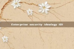 Enterprise security ideology 101