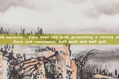 Data security: Data does not land, presenting a variety of allure and resistance, half push and half pull