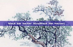 black hat <strong>hacker</strong> hire(Black Hat <strong>hacker</strong>)