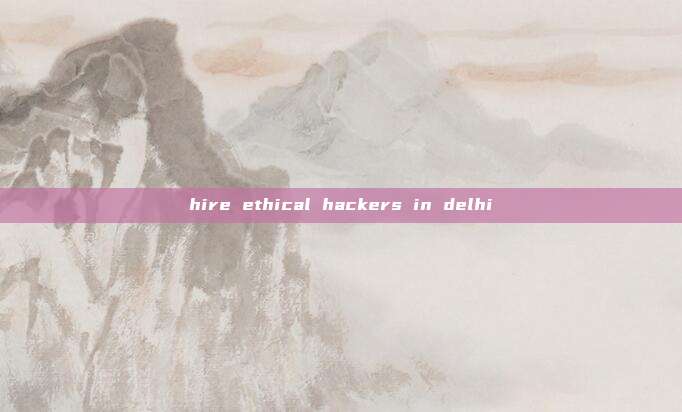 hire ethical hackers in delhi