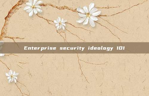 Enterprise security ideology 101