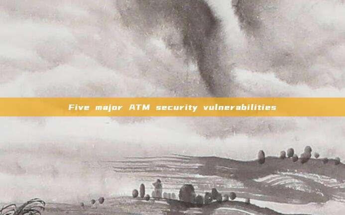 Five major ATM security vulnerabilities