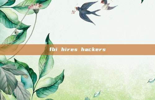 fbi hires hackers