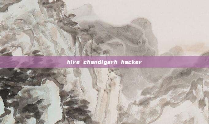 hire chandigarh hacker