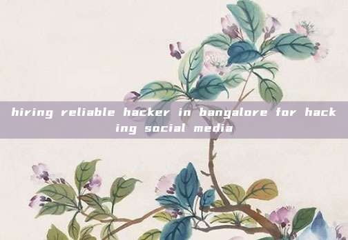 hiring reliable hacker in bangalore for hacking social media