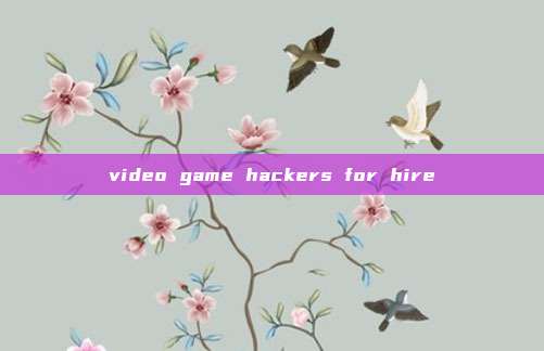 video game hackers for hire