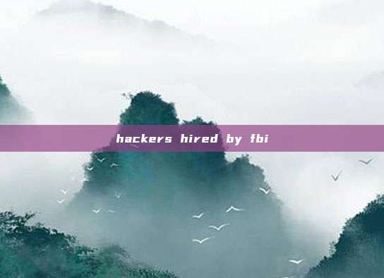 hackers hired by fbi